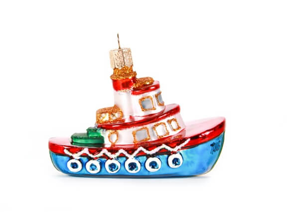 Tugboat ornament